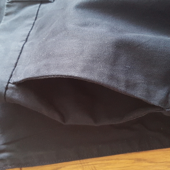 Style & Co Navy Cotton Blend Crop Pants with Pockets Size 14P - Picture 7 of 16